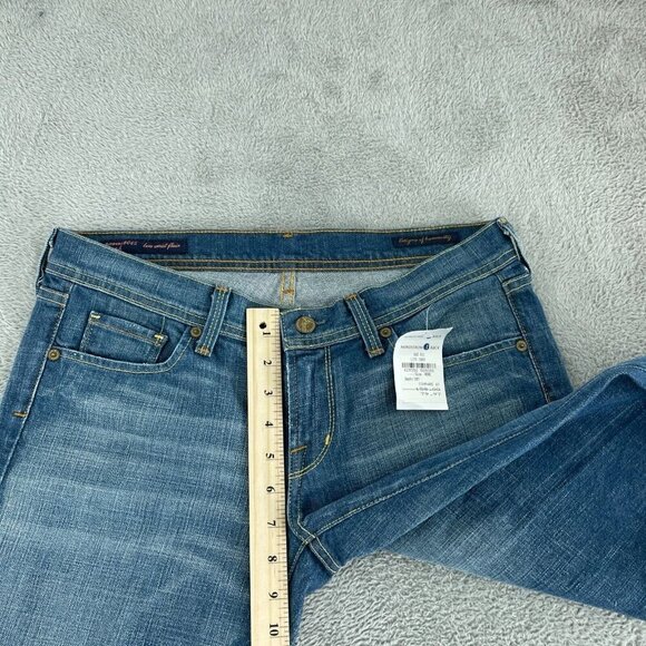 Citizens Of Humanity By Jerome Dahan Low Waist Flare Jeans Size 30 NWT 1060 - Picture 8 of 13